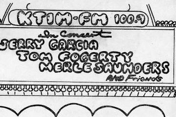 KTIM AM&FM, KTIM FM, Lions Share Broadcast with Jerry Garcia Circa 1973